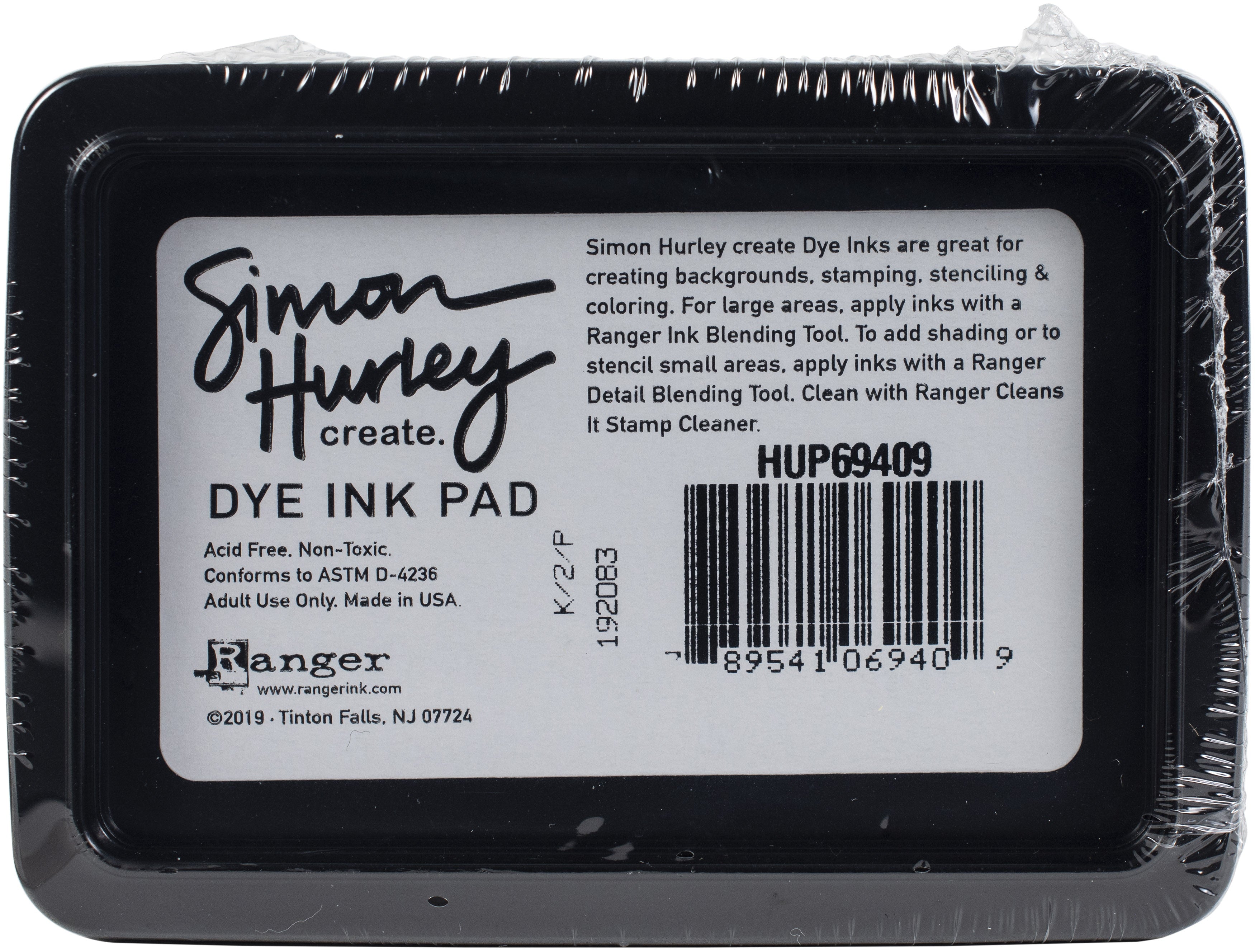 Simon Hurley create. Dye Ink Pad Sidewalk Chalk