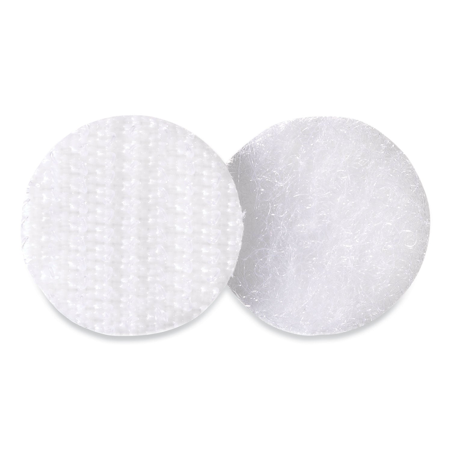 VELCRO(R) Brand STICKY BACK Coins 5/8" 15/Pkg White