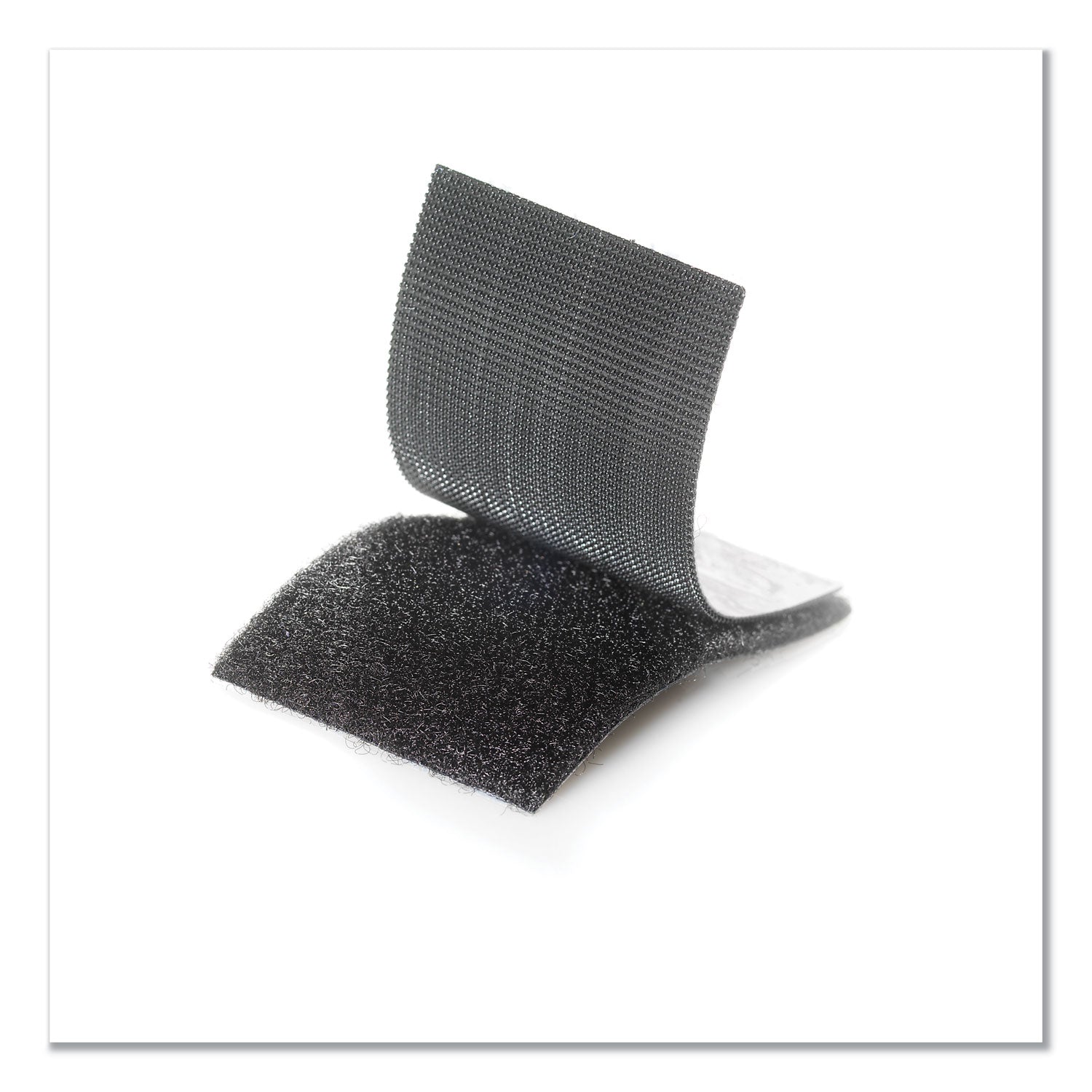 VELCRO(R) Brand Industrial Strength Tape 4"X2" 2/Pkg Black
