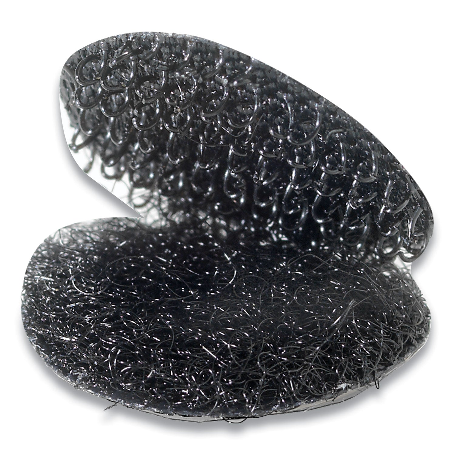 VELCRO(R) Brand STICKY BACK Coins 5/8" 15/Pkg Black