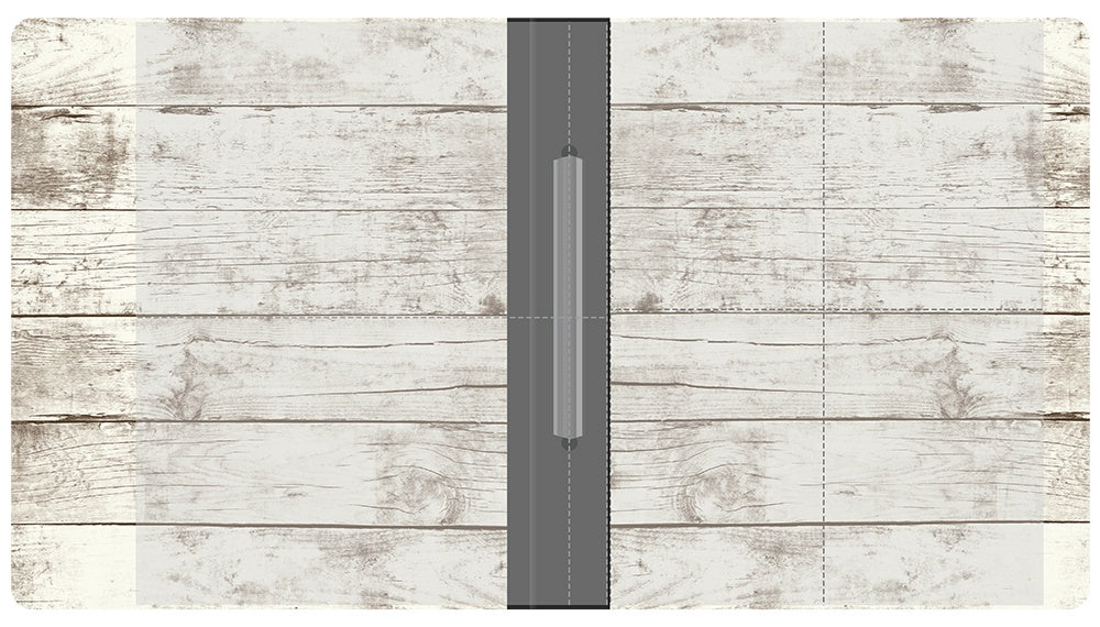 Simple Stories Sn@p! Flipbook 6"X8" Whitewashed Wood
