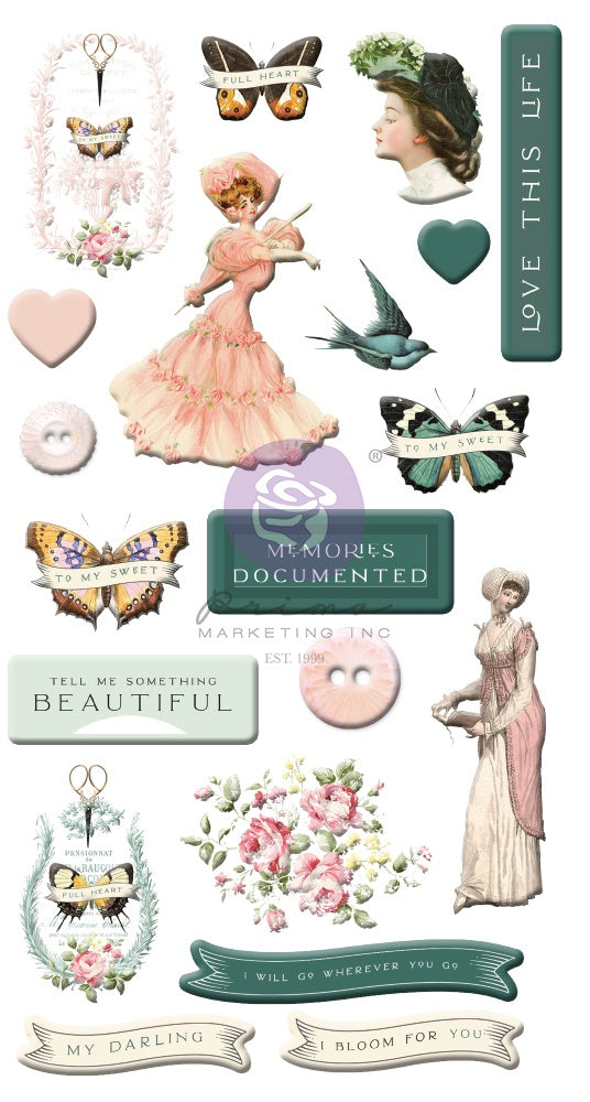 My Sweet By Frank Garcia Puffy Stickers 20/Pkg  