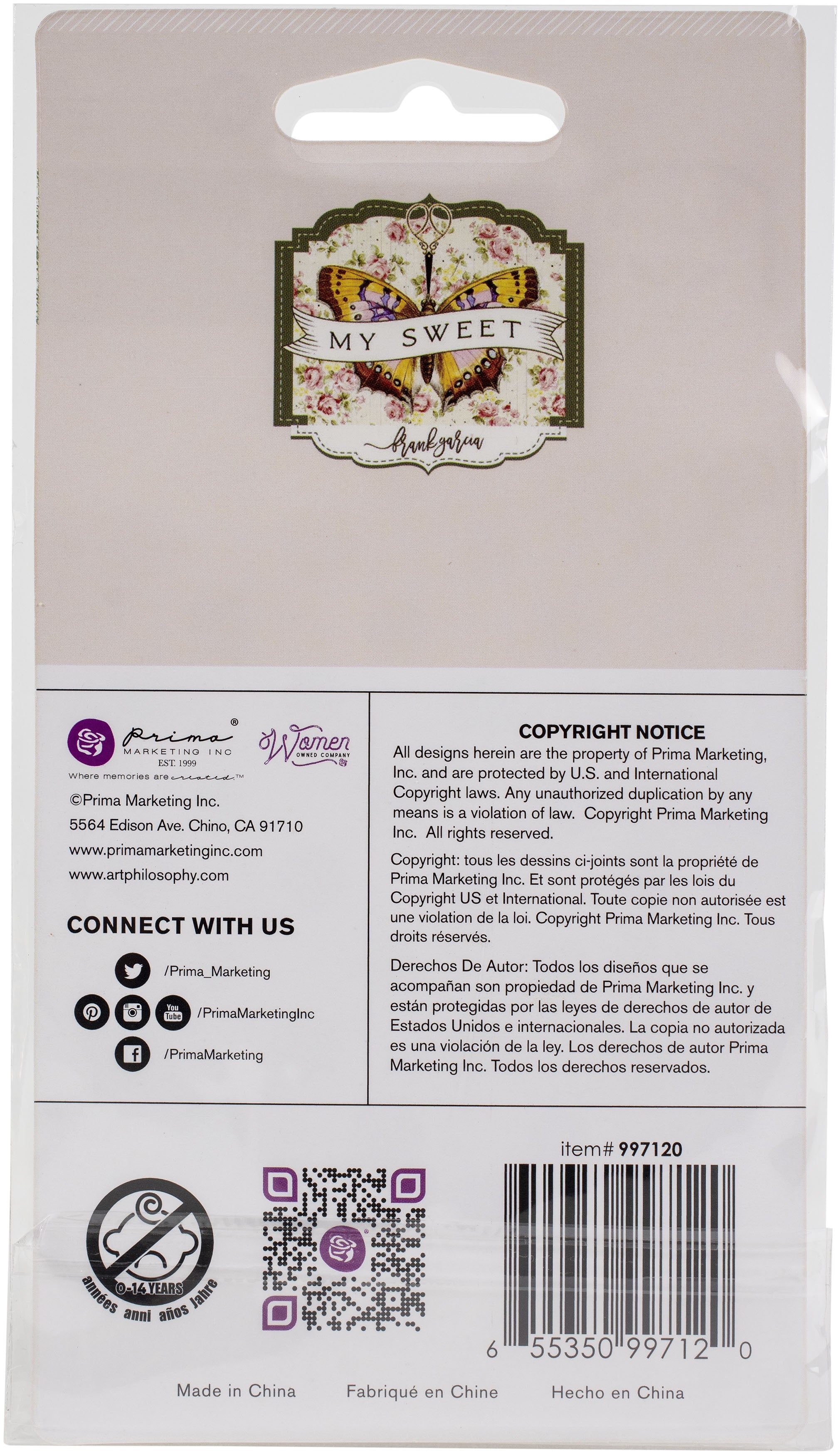 Prima Marketing My Sweet Say It In Crystals Assorted Dots 48/Pkg