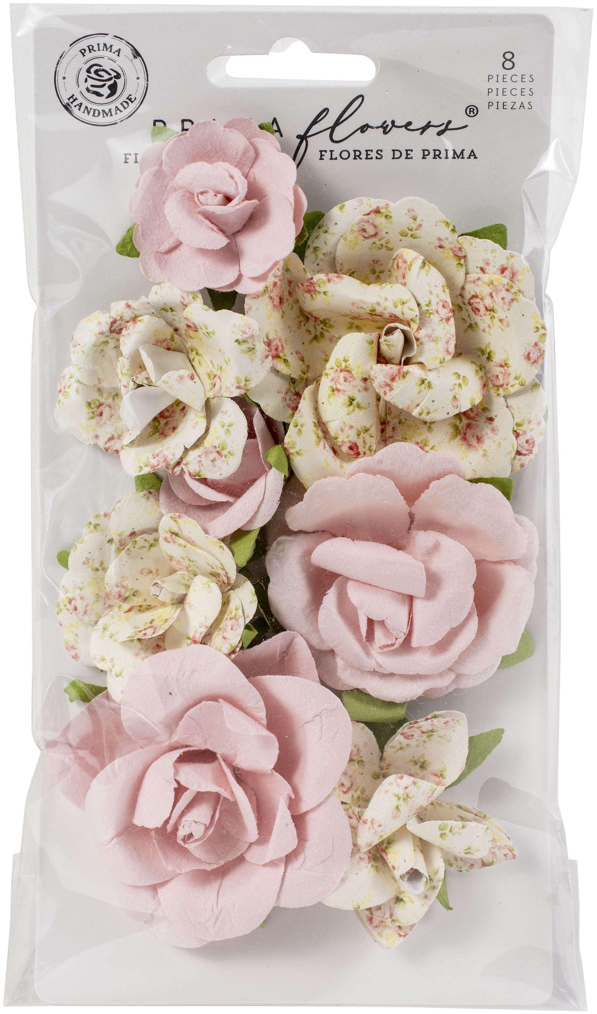 Prima Marketing Mulberry Paper Flowers Friends Always/My Sweet