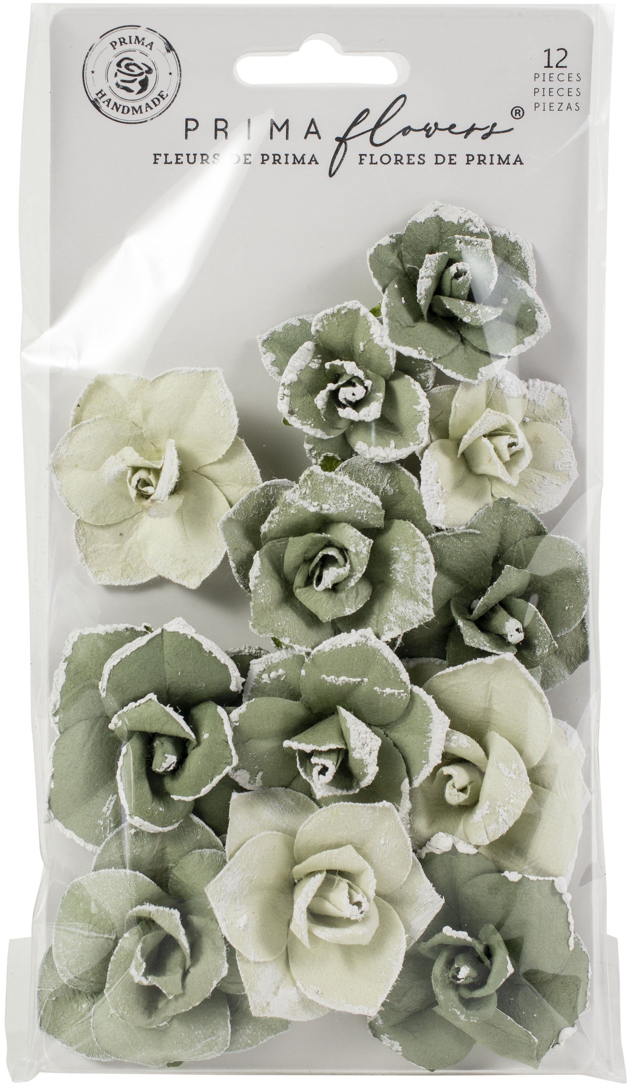 Prima Marketing Mulberry Paper Flowers Courage/Diamond