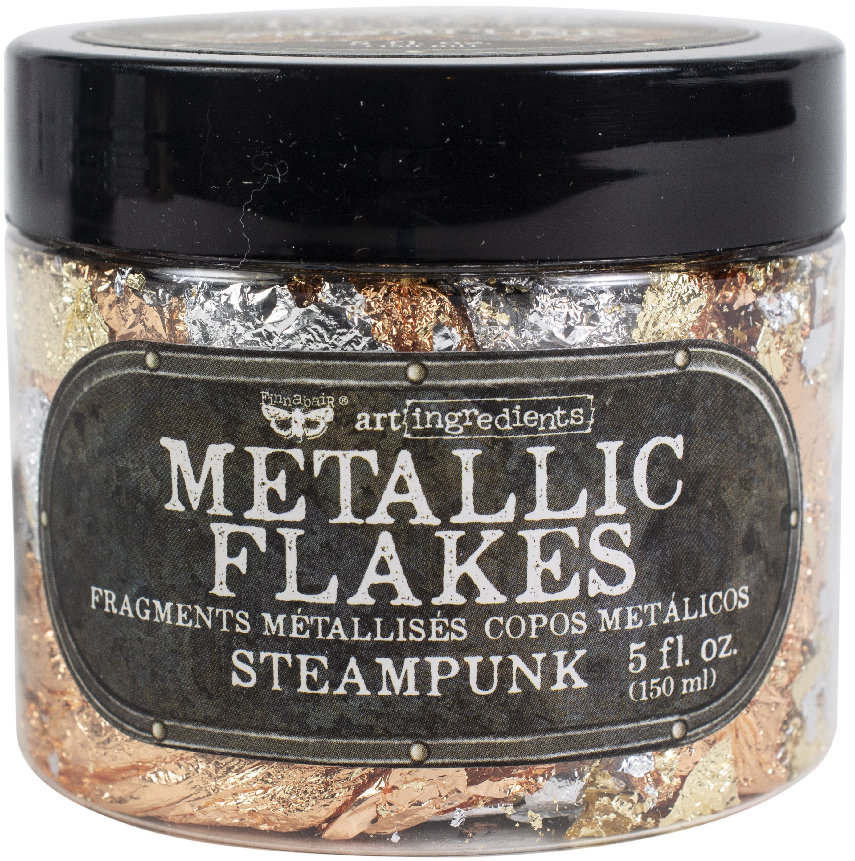 Finnabair Art Ingredients Metal Flakes 150ml-Steampunk