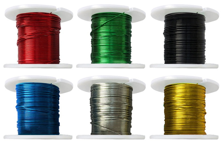 Metallic Wire 28g 6/Pkg Basic