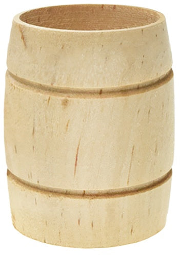 Mini Wood Barrel 72x52mm  