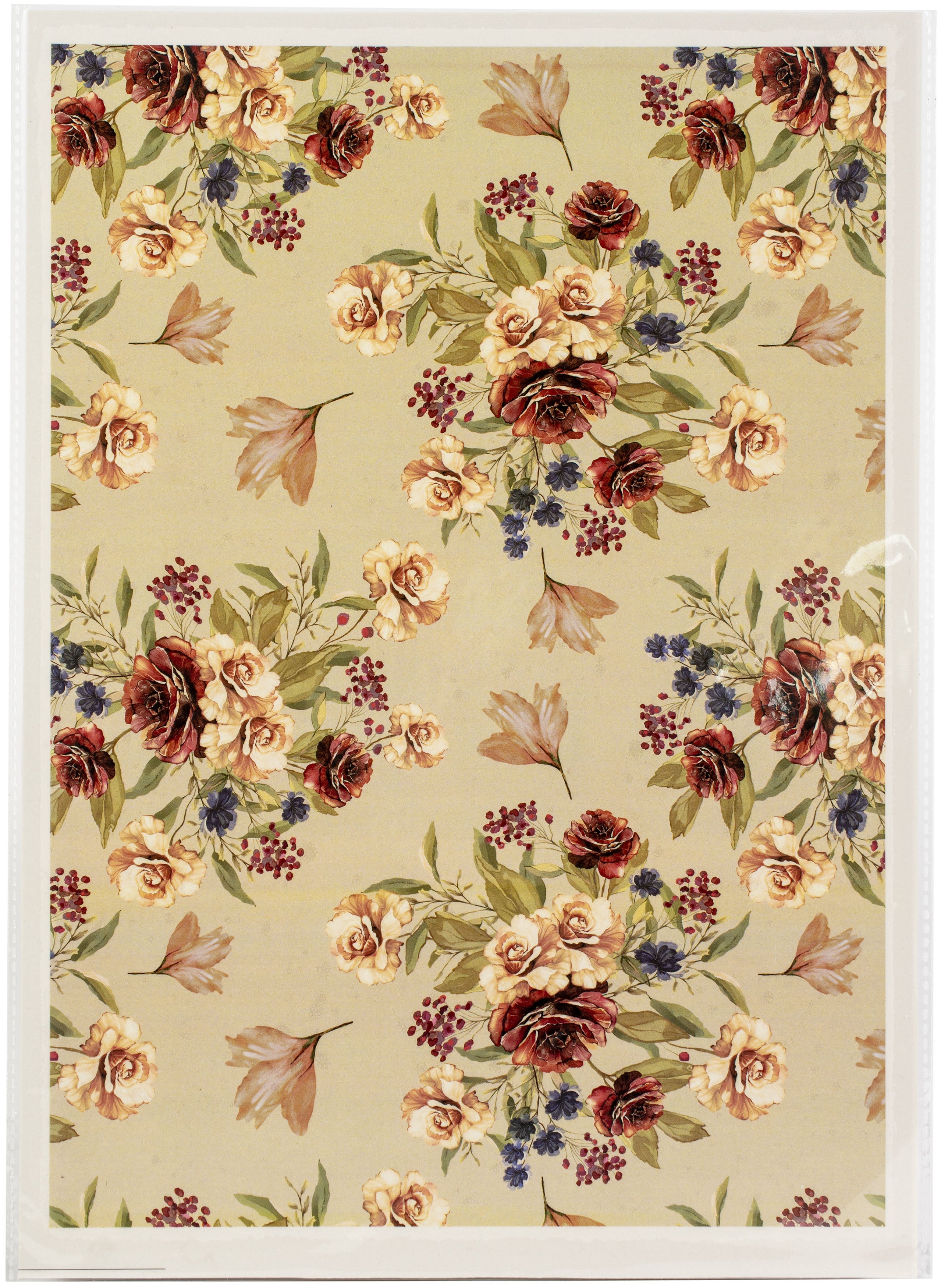 Dress My Craft Transfer Me Sheet A4 Vintage Floral #2