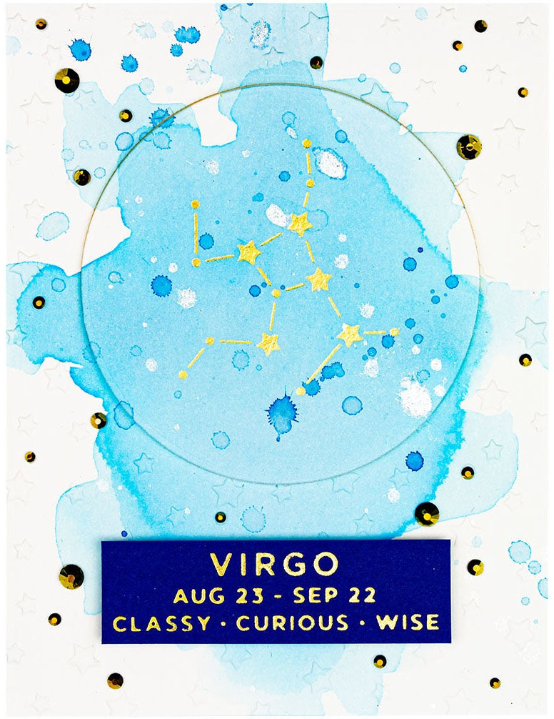 Spellbinders Embossing Folder Stargazer