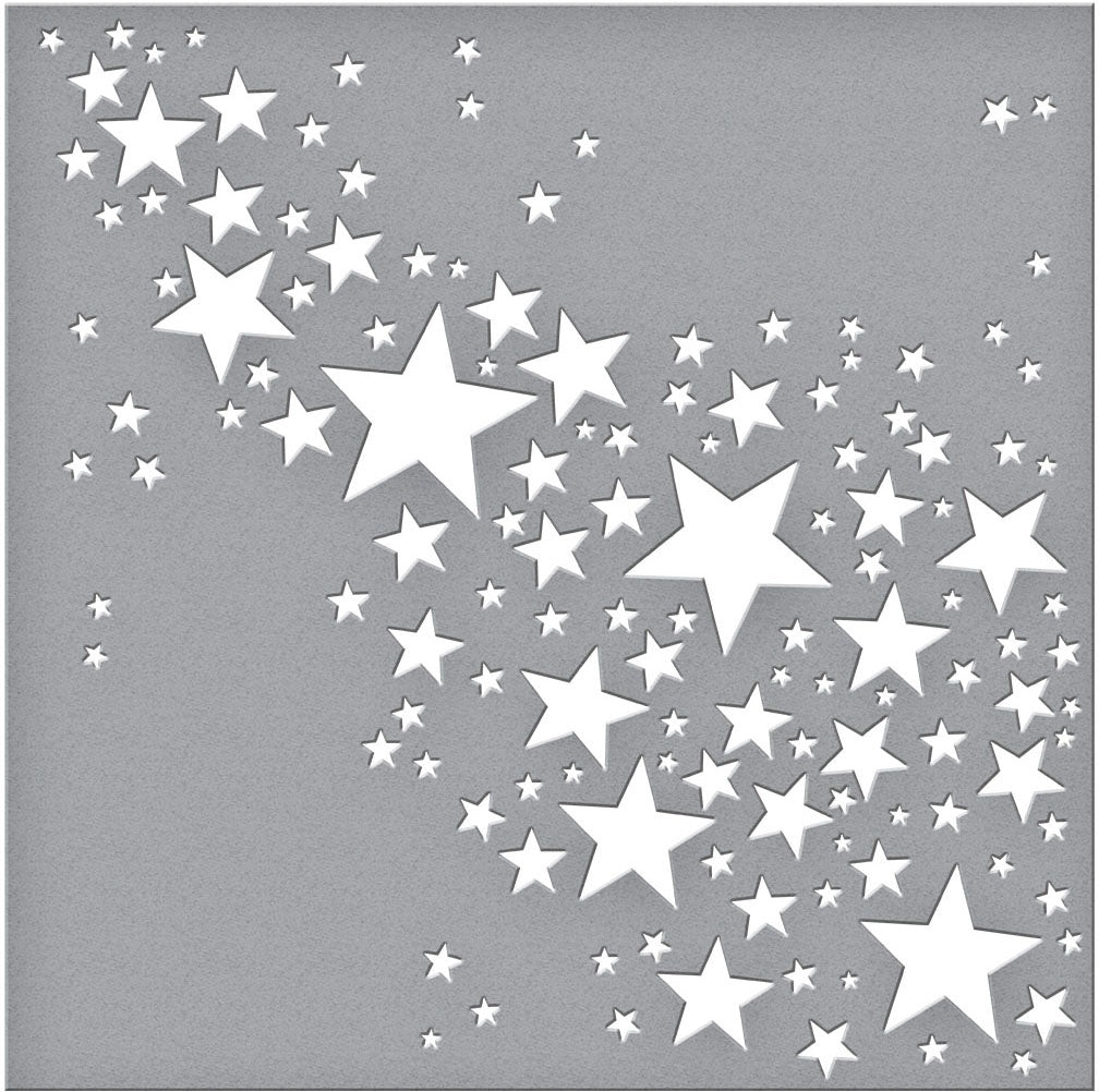 Spellbinders Stencil Star Bright