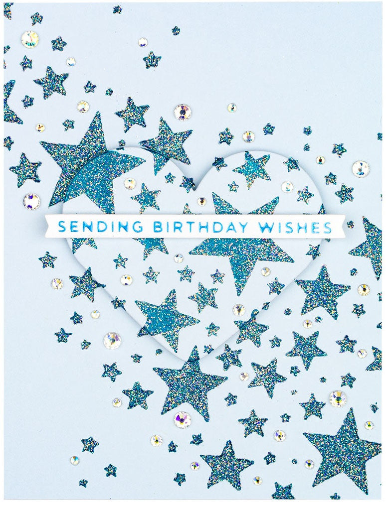 Spellbinders Stencil Star Bright