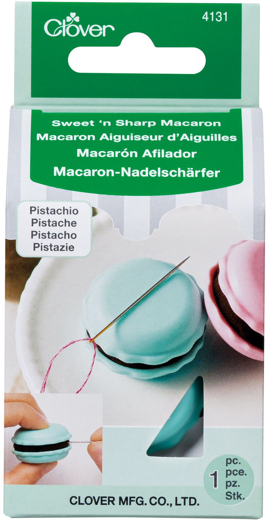 Clover Sweet'n Sharp Macaron  Pistachio