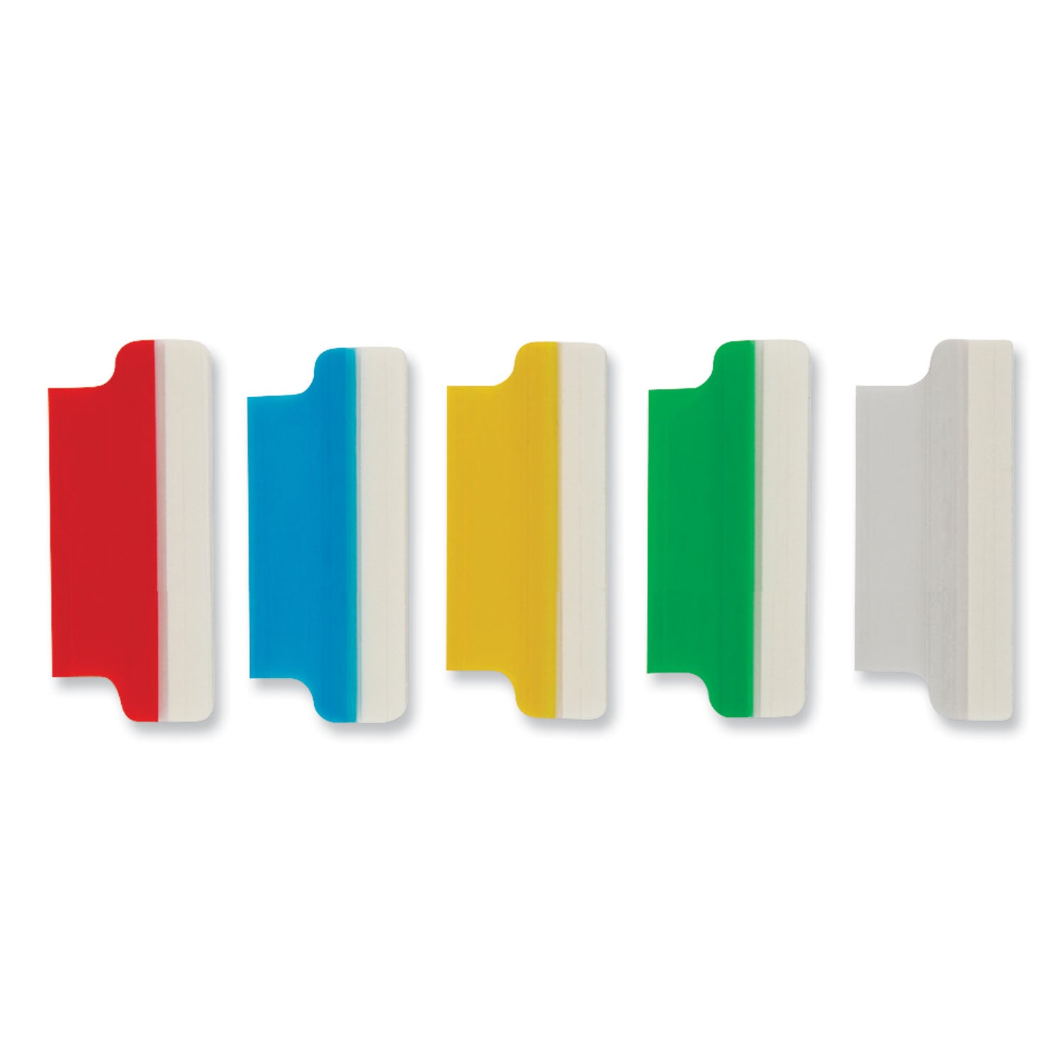 Avery® Insertable Index Tabs with Printable Inserts, 1 1/2, Assorted, White, 25/Pack