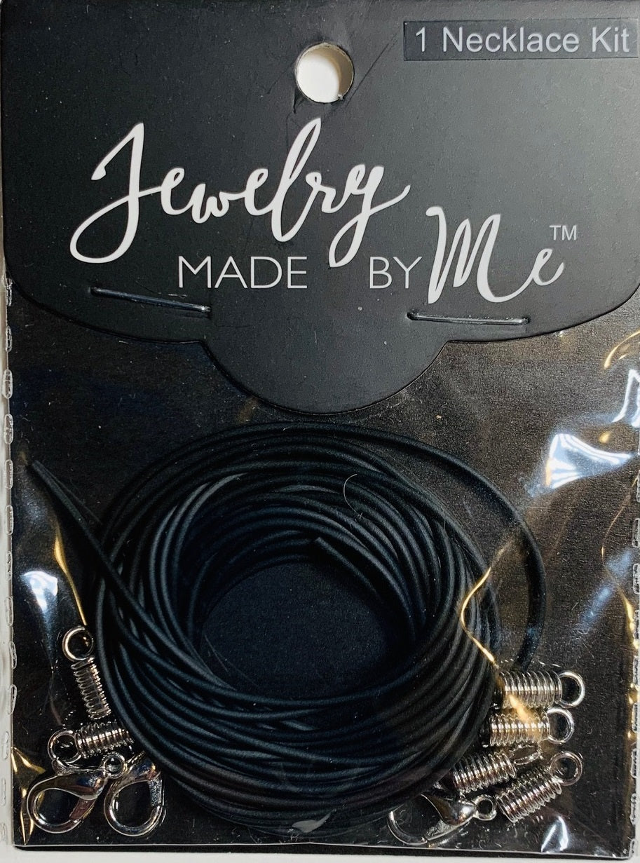 Black Cord Necklace Kit  