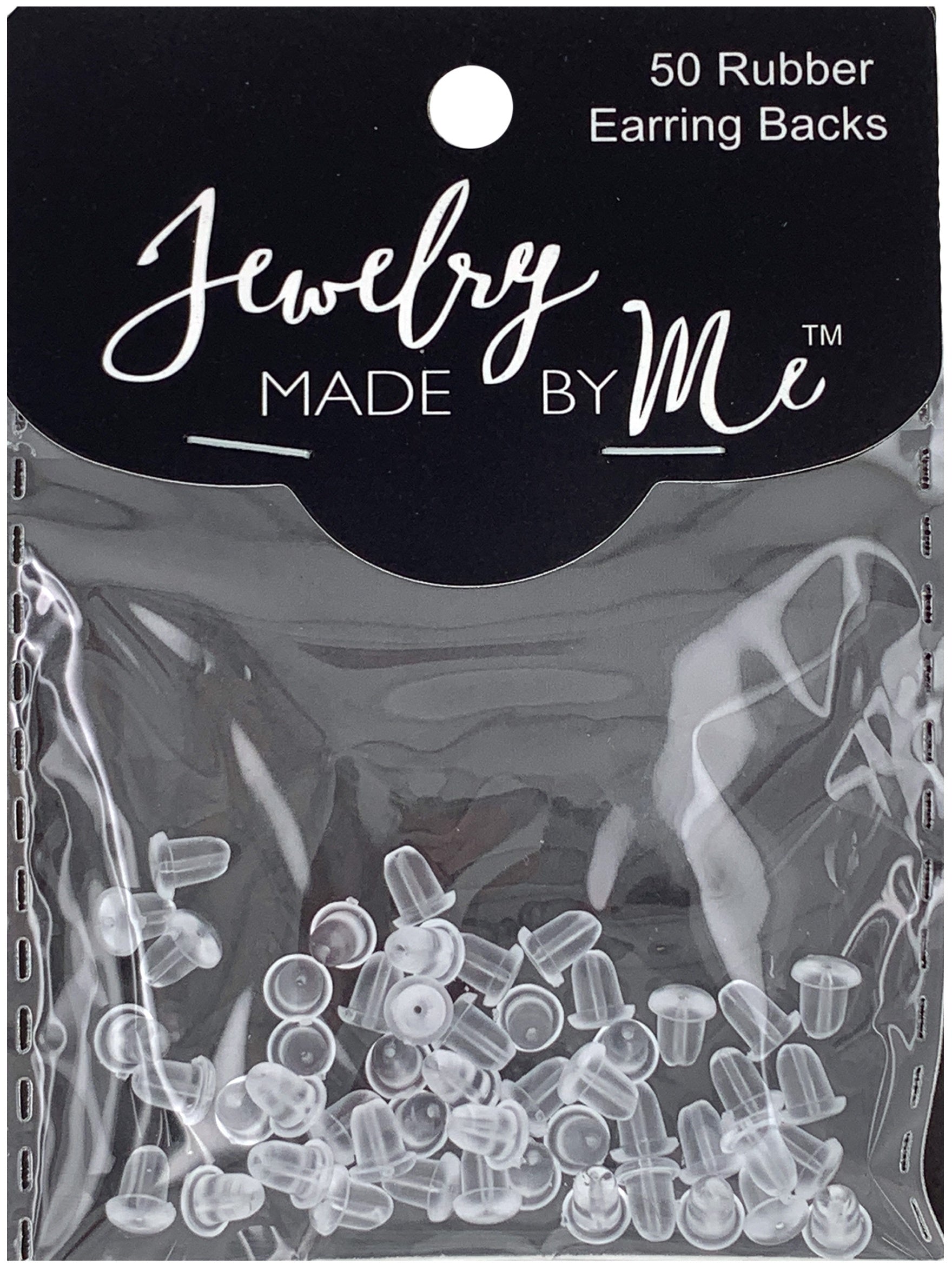 Rubber Earring Backs 50/Pkg 