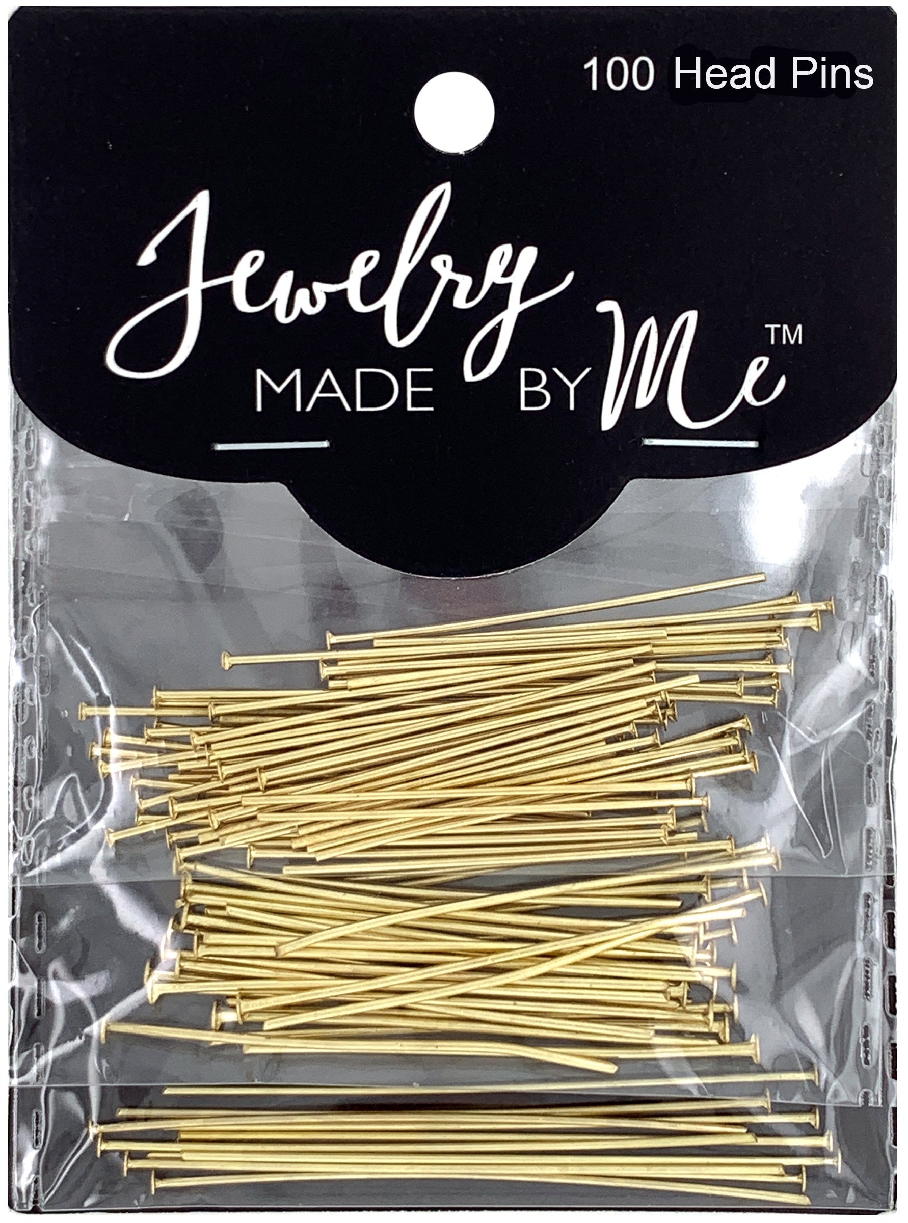 Head Pin 100/Pkg Gold