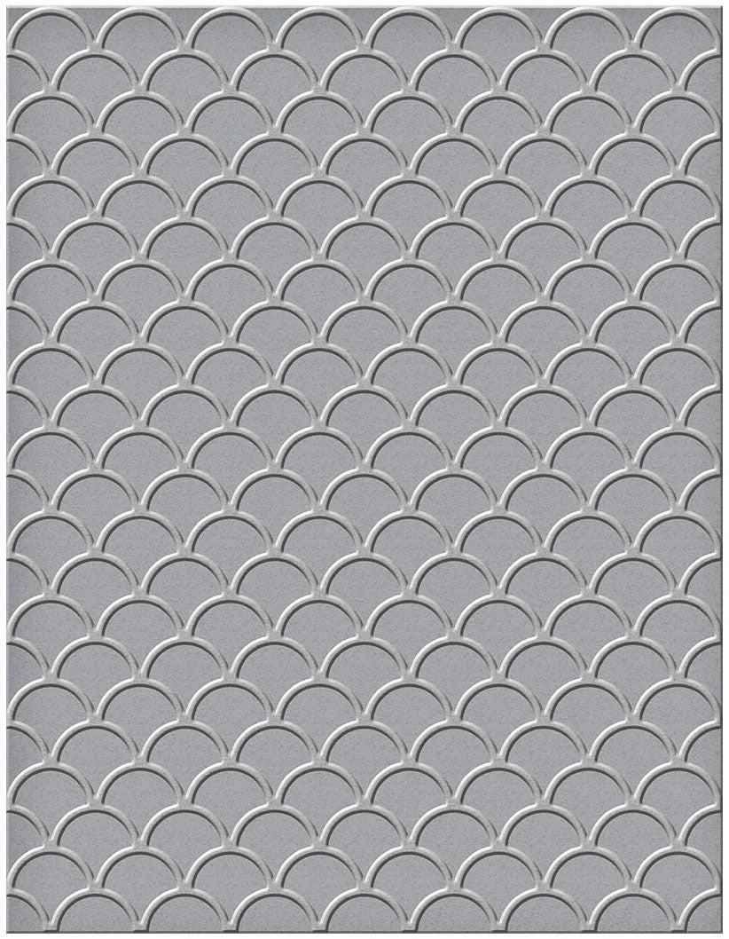 Spellbinders Embossing Folder Scallops