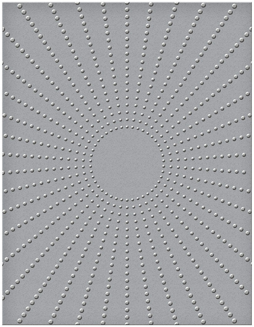 Spellbinders Embossing Folder Sun Rays
