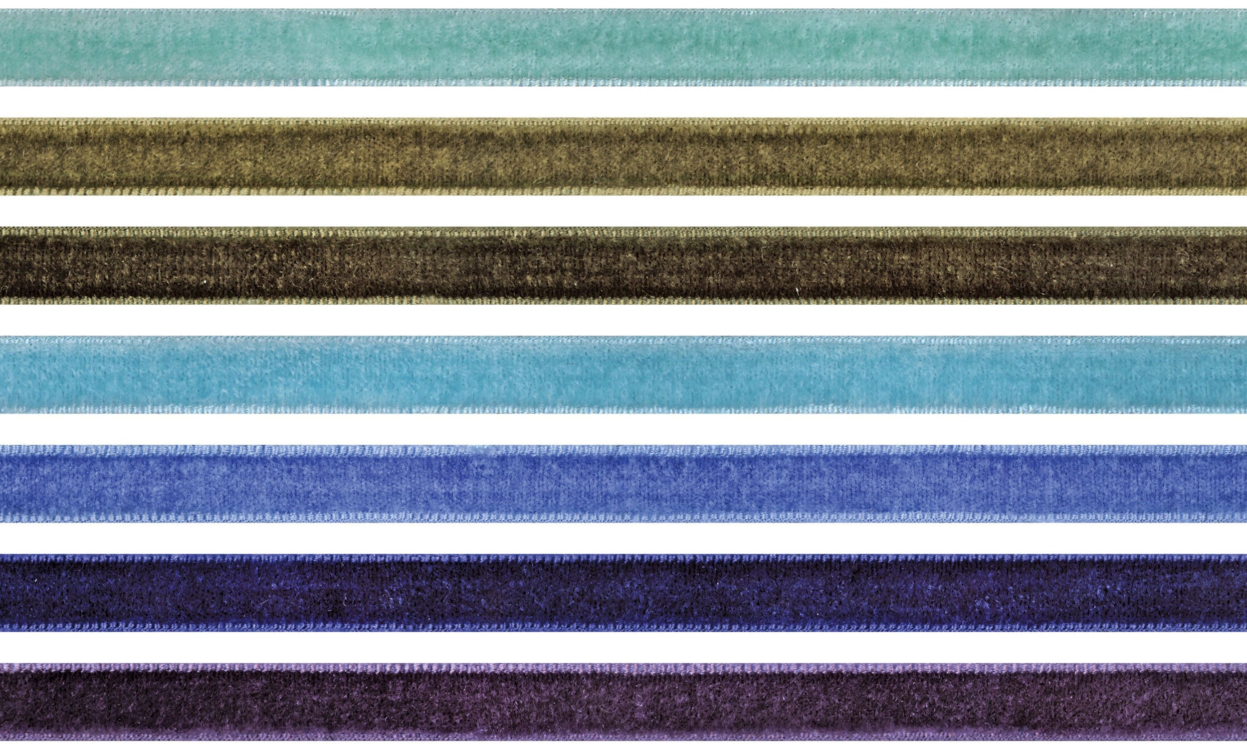 Idea-Ology Velvet Trims 7/Pkg Cool
