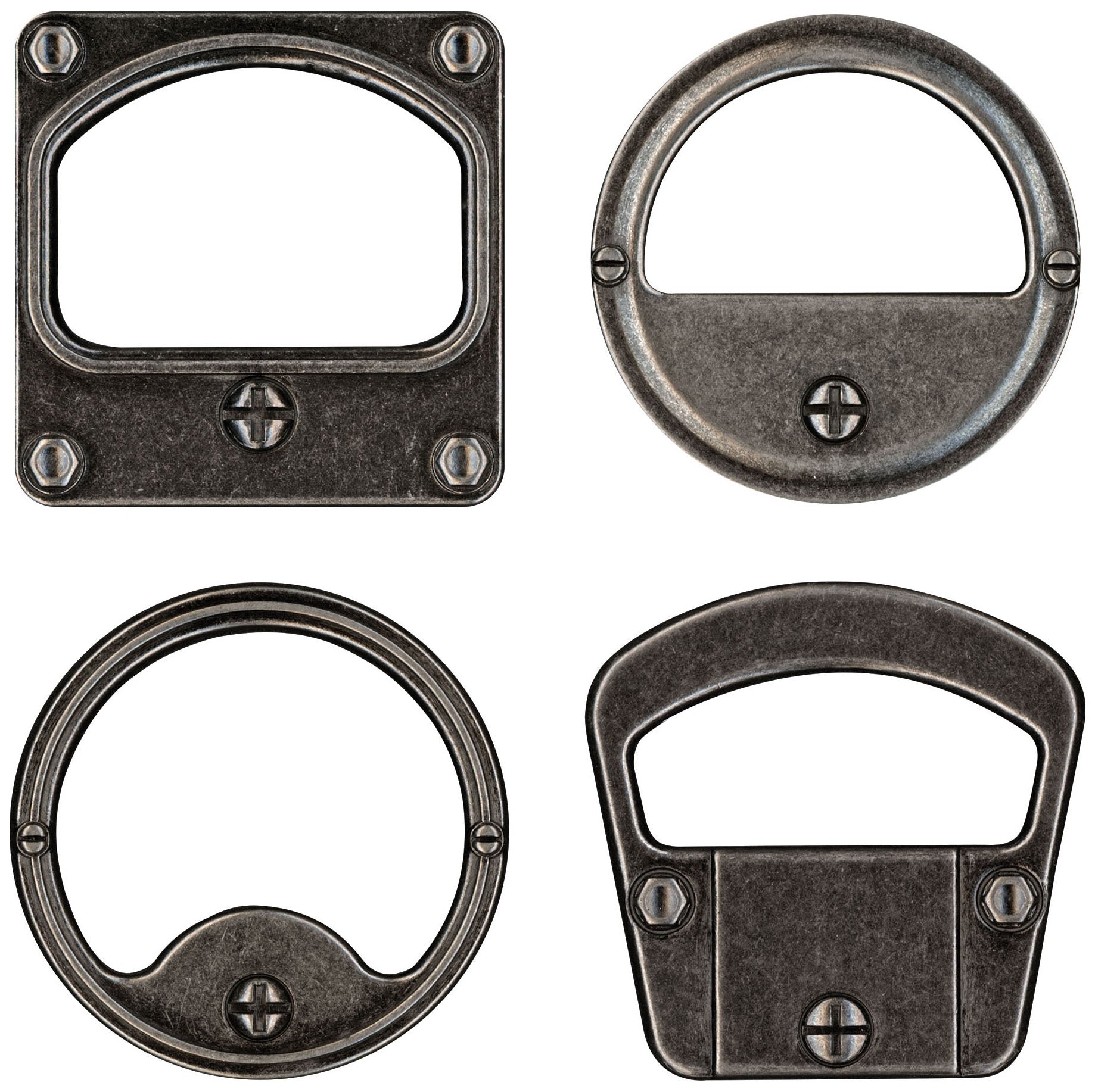 Idea-Ology Metal Gauge Frames 2"X2" 4/Pkg  