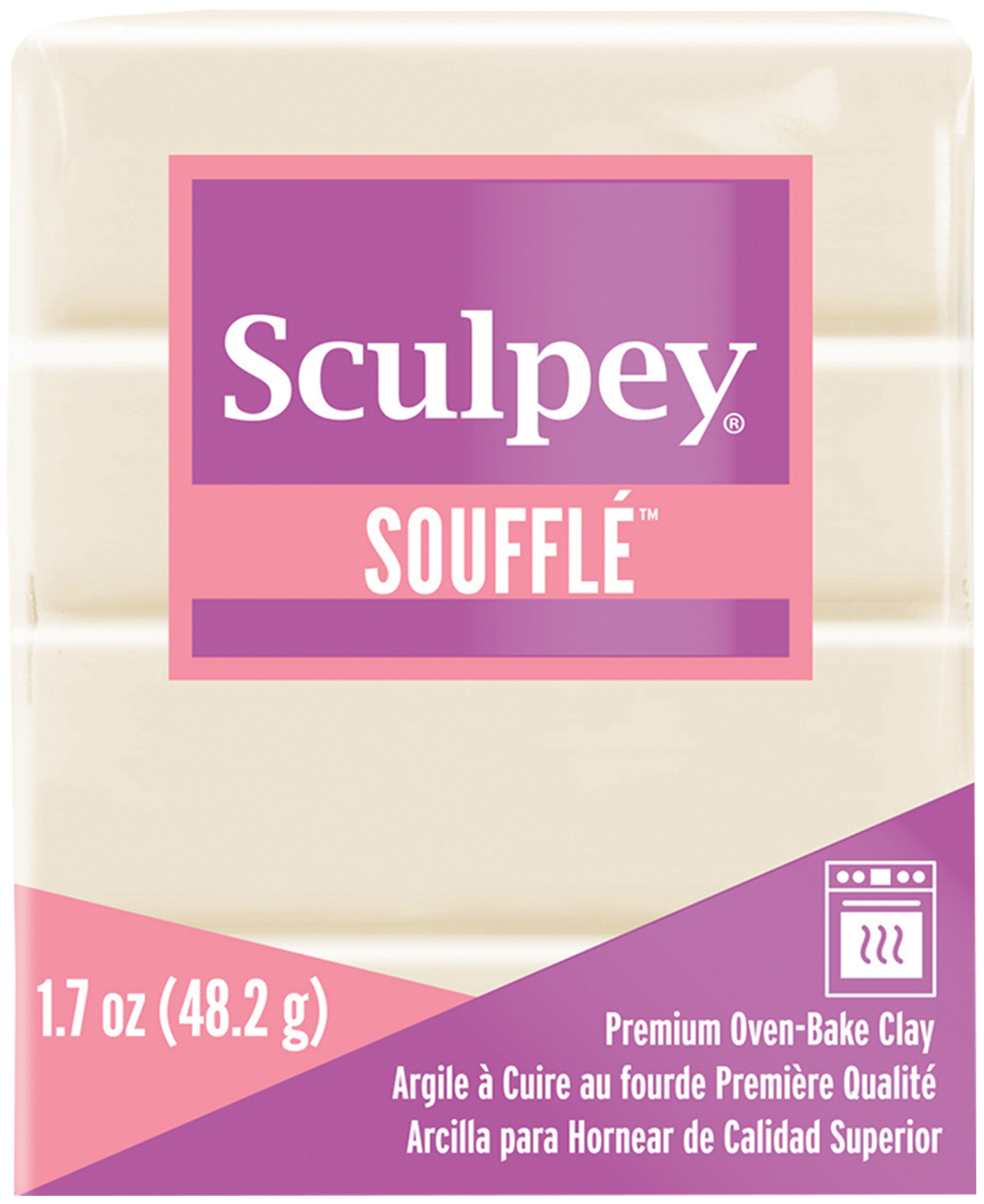 Sculpey Souffle Clay 2oz Ivory