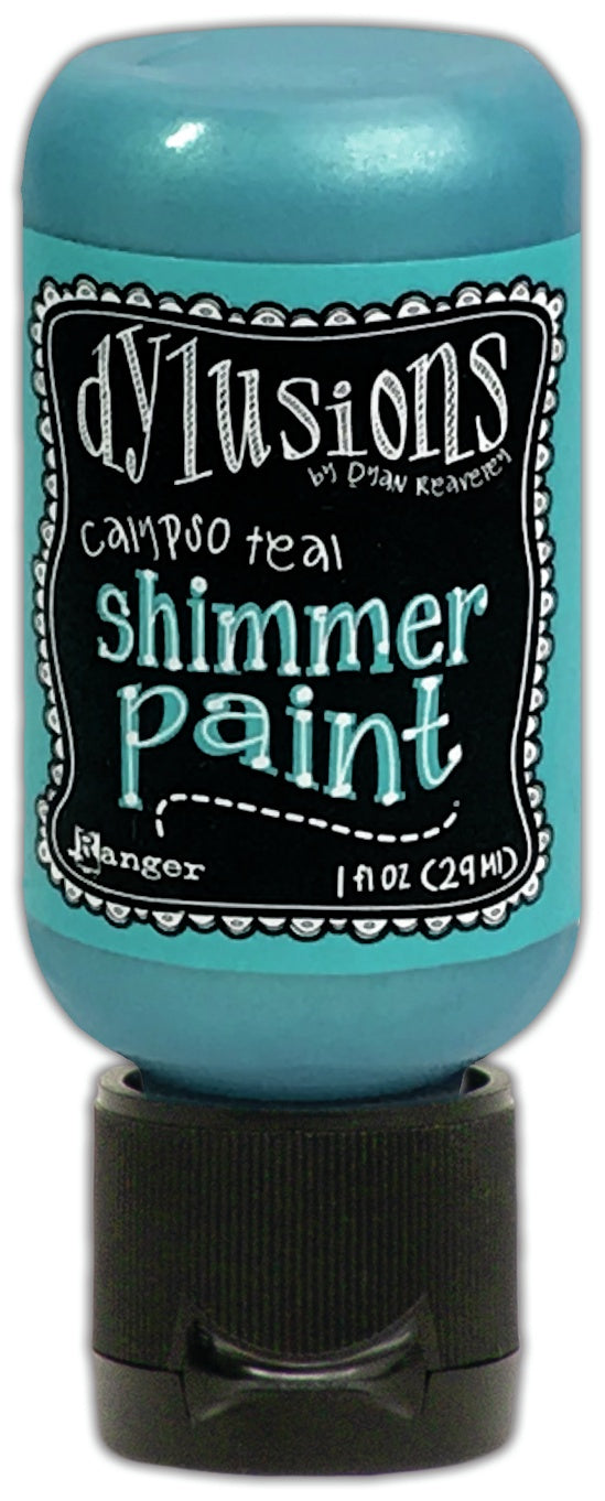 Dylusions Shimmer Paint 1oz Calypso Teal
