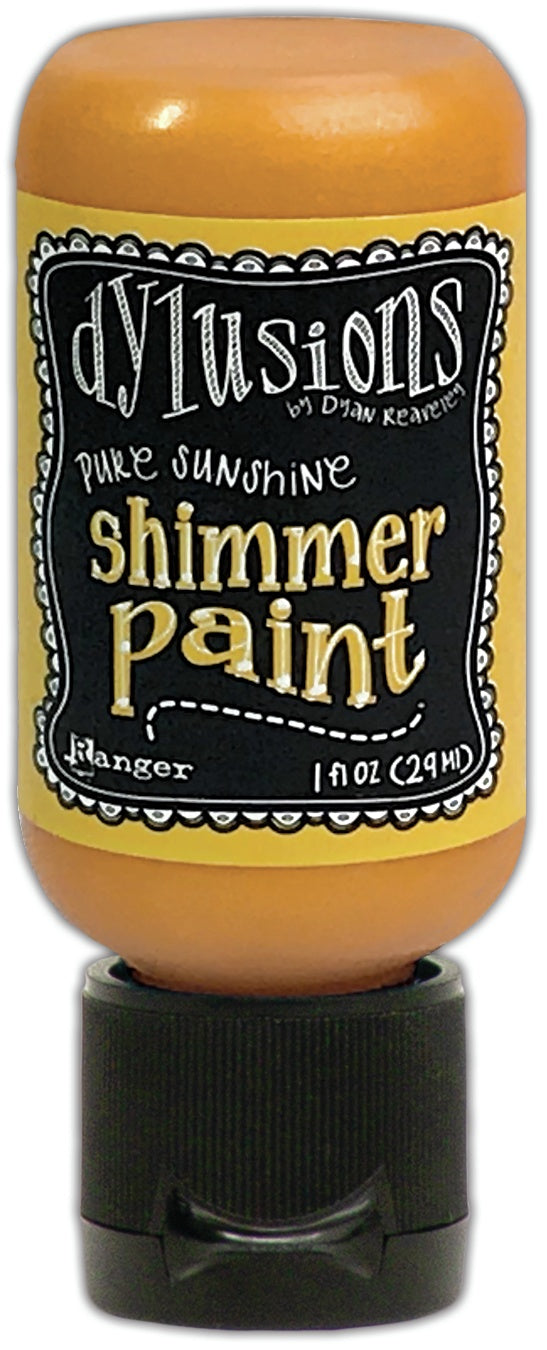 Dylusions Shimmer Paint 1oz Pure Sunshine