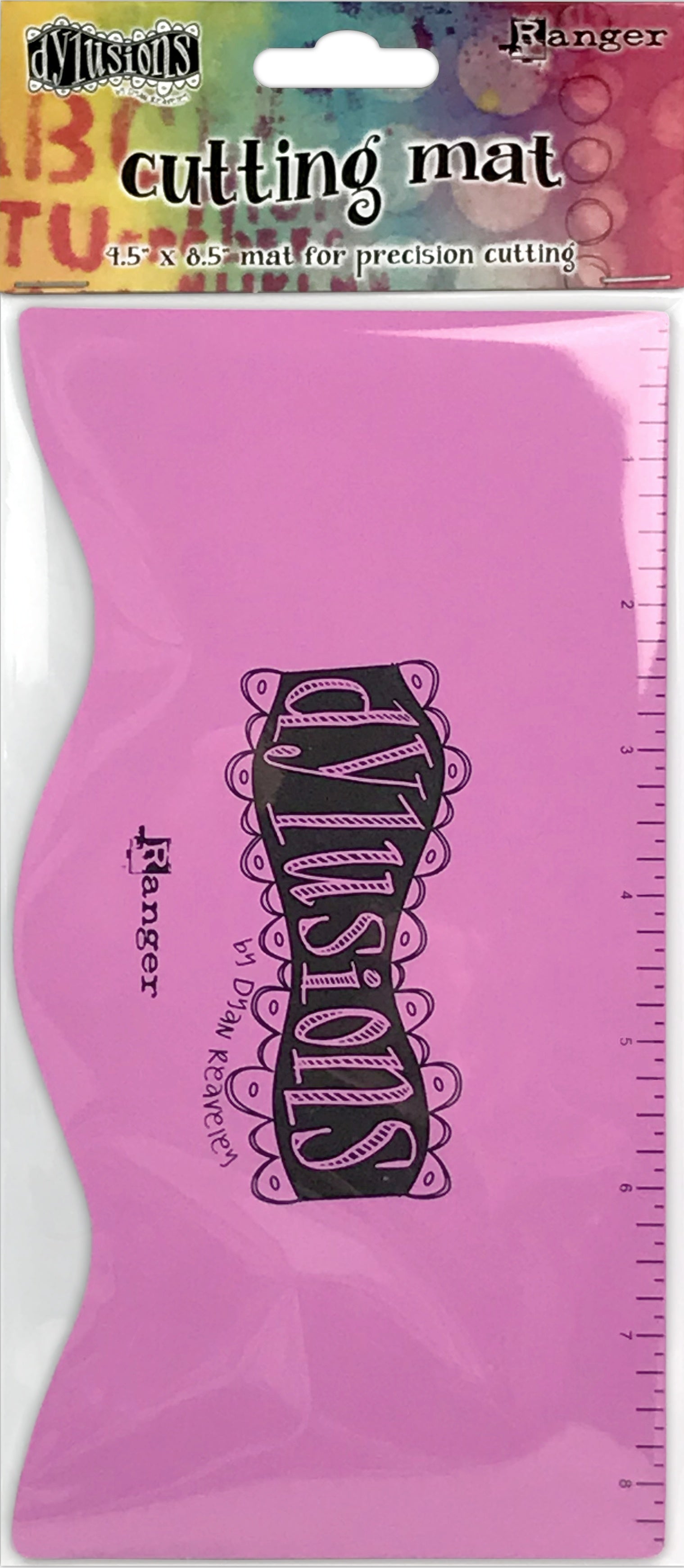 Dyan Reaveley's Dylusions Cutting Mat 4.5"X8.5"-