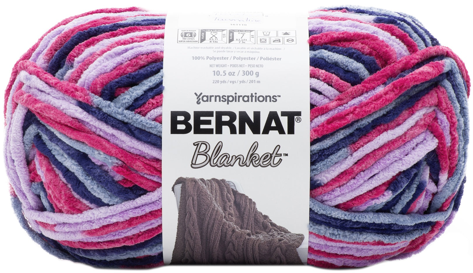 Bernat Blanket Big Ball Yarn Tourmaline