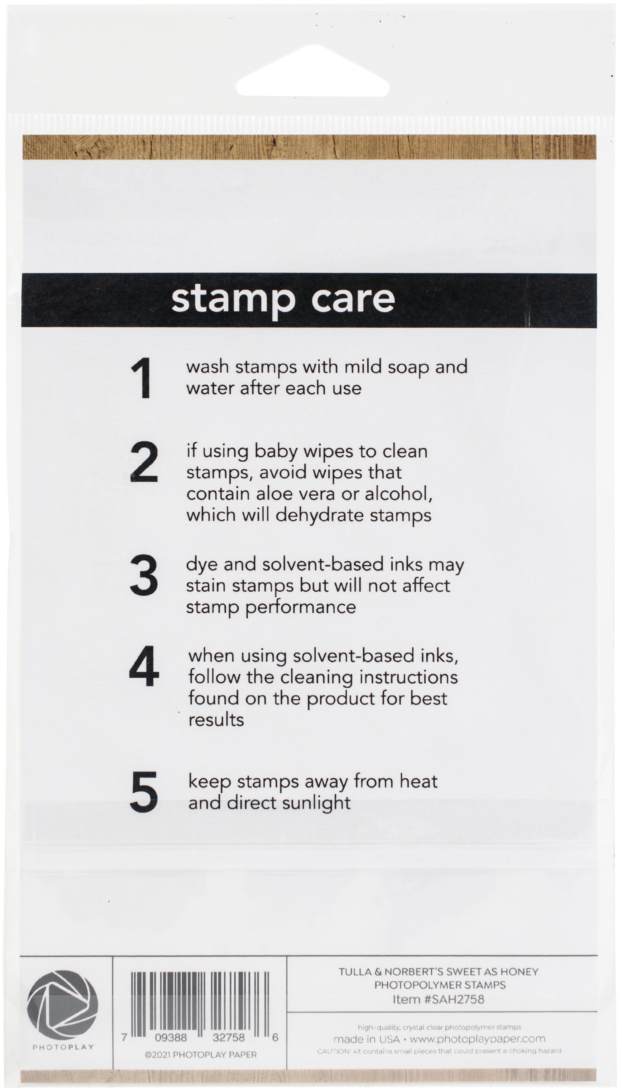 PhotoPlay Photopolymer Stamp Sweet As Honey