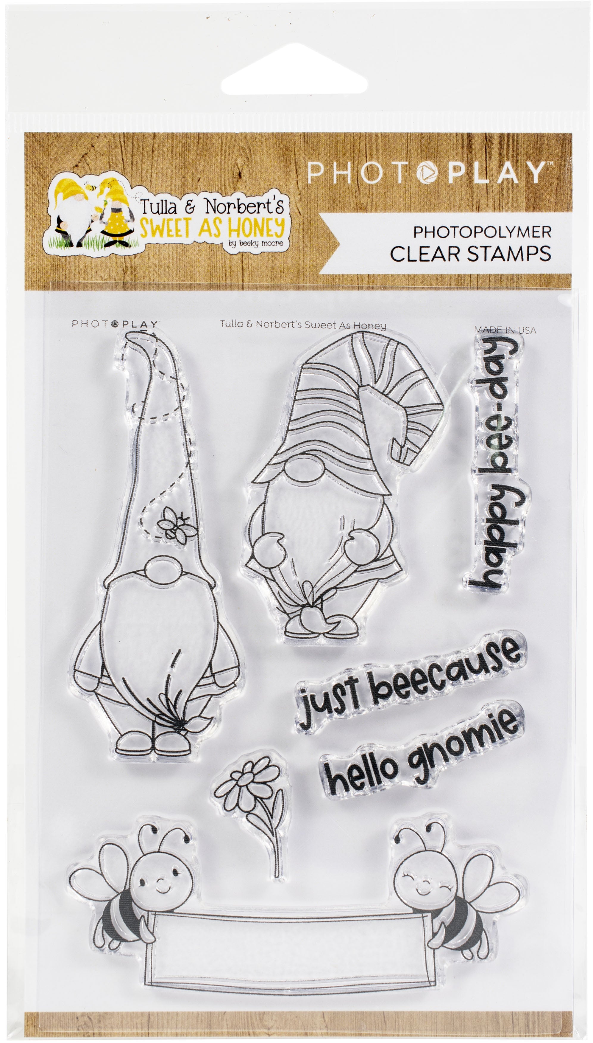 PhotoPlay Photopolymer Stamp Sweet As Honey