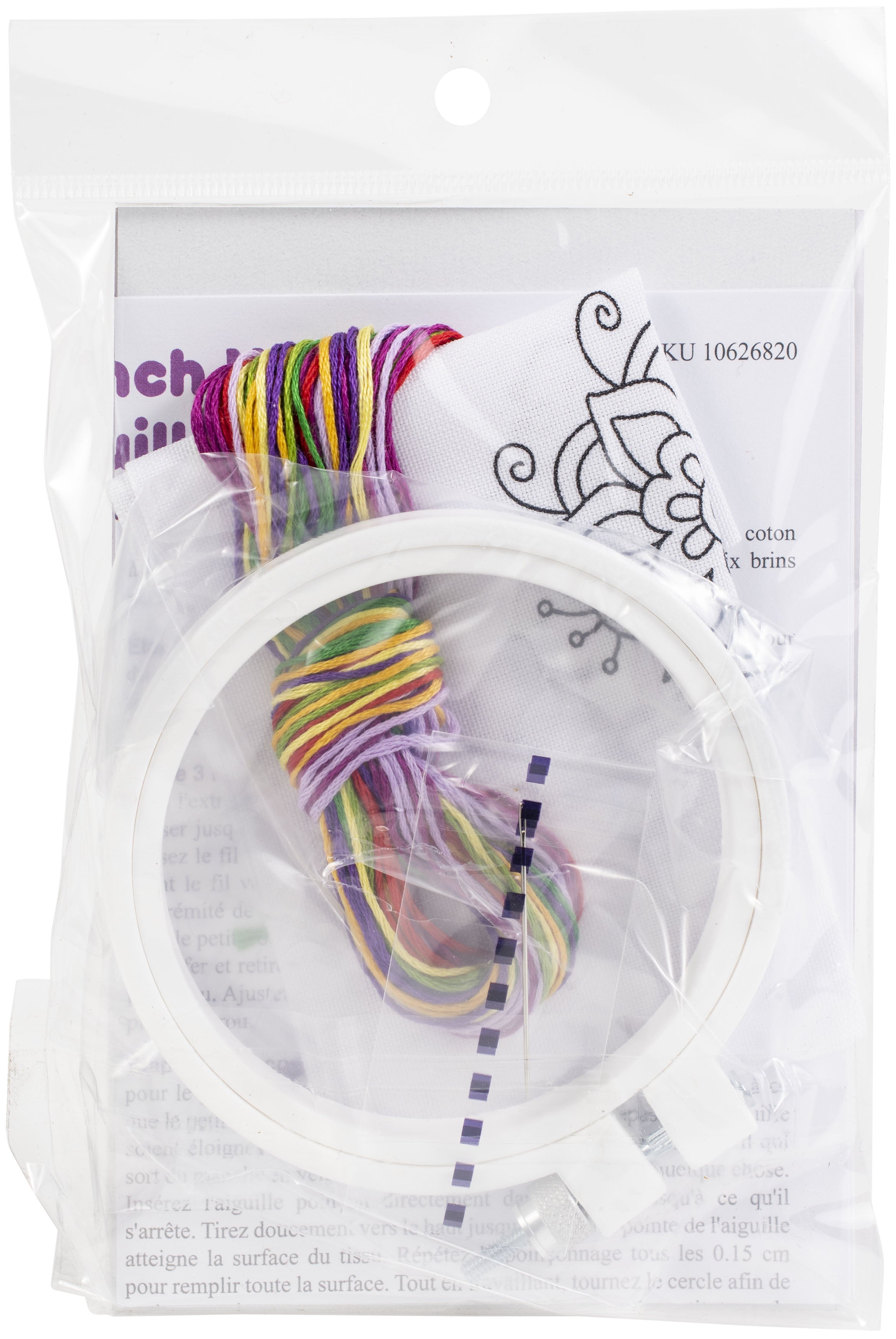 Design Works Punch Needle Kit 3.5" Round Flower