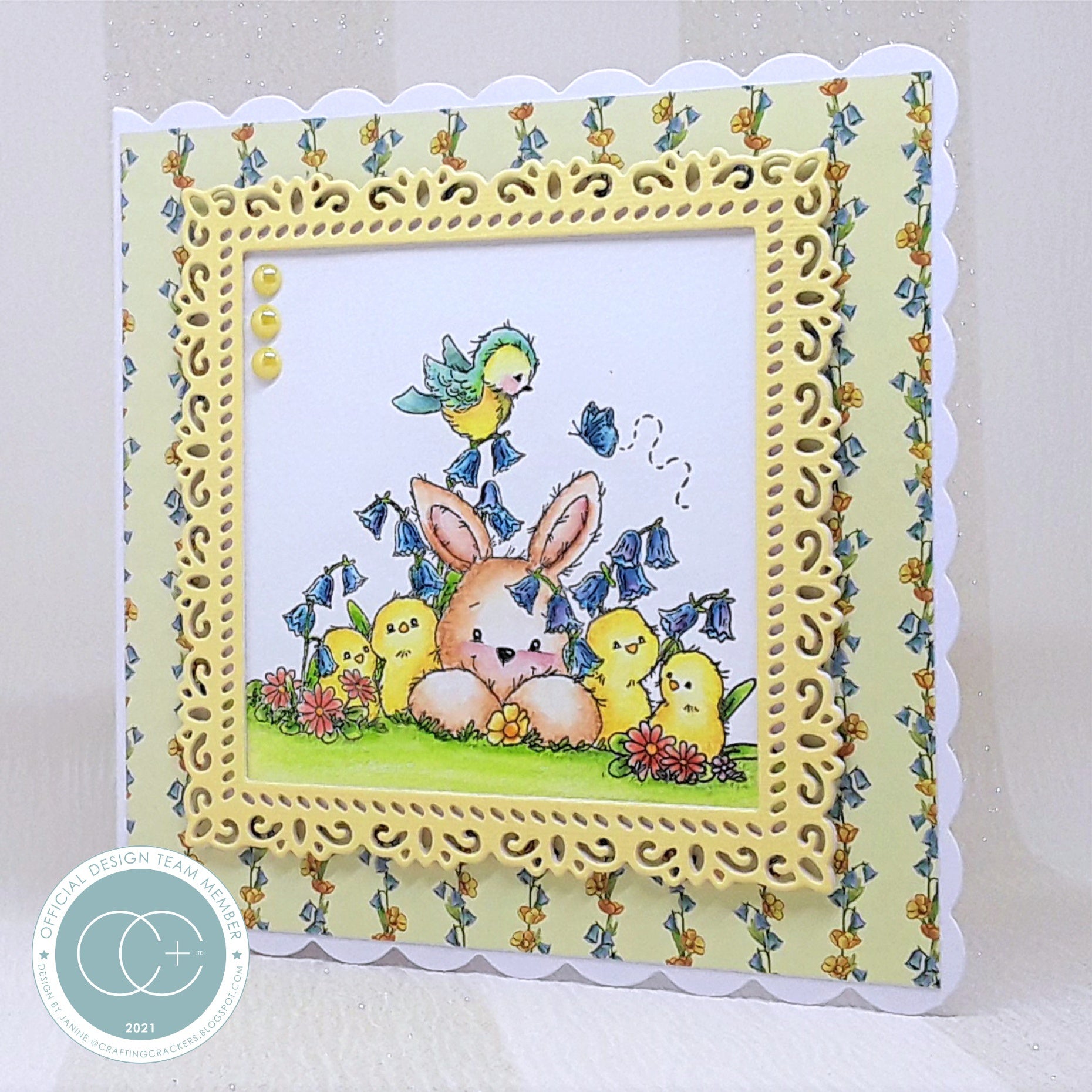 Craft Consortium A5 Clear Stamps Chicks, Bluebells & Buttercups