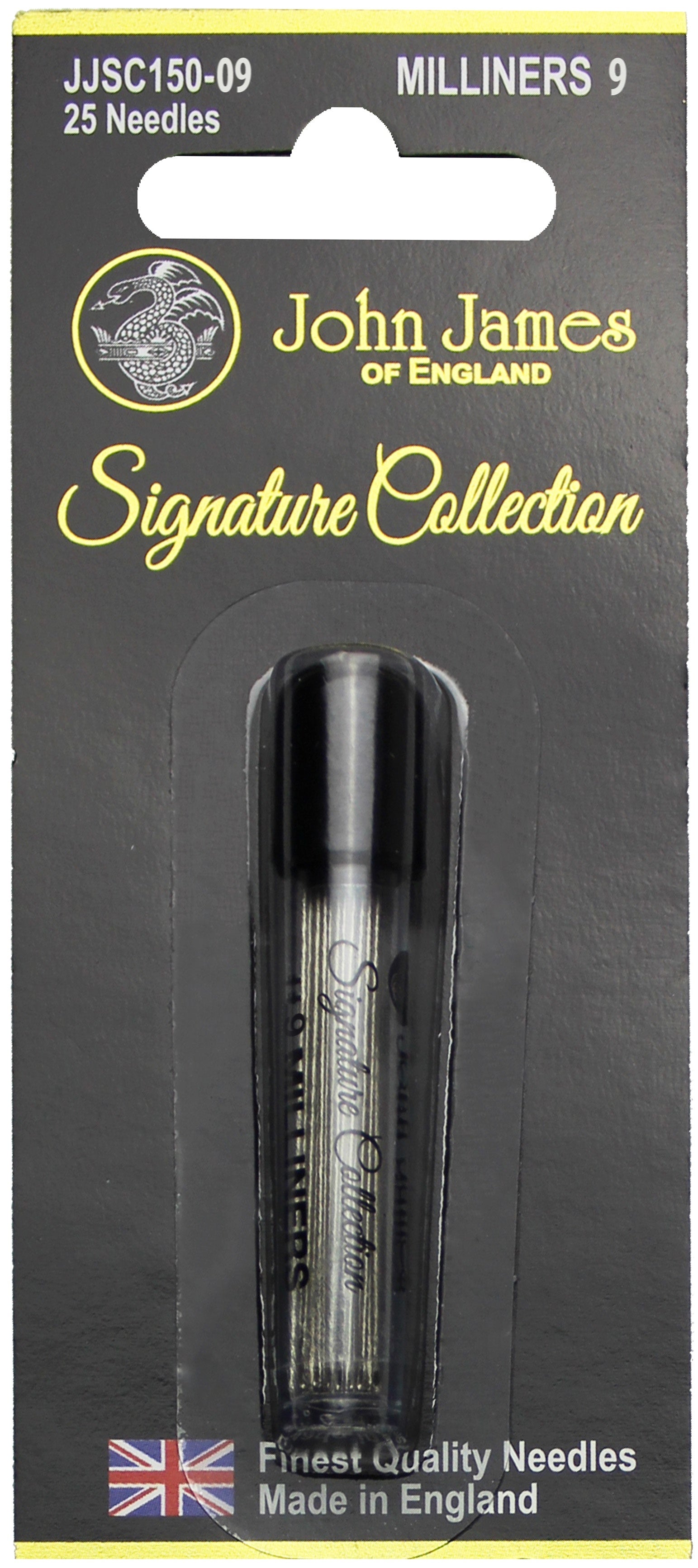 John James Signature Collection Milliner Needles Size 9 25/Pkg