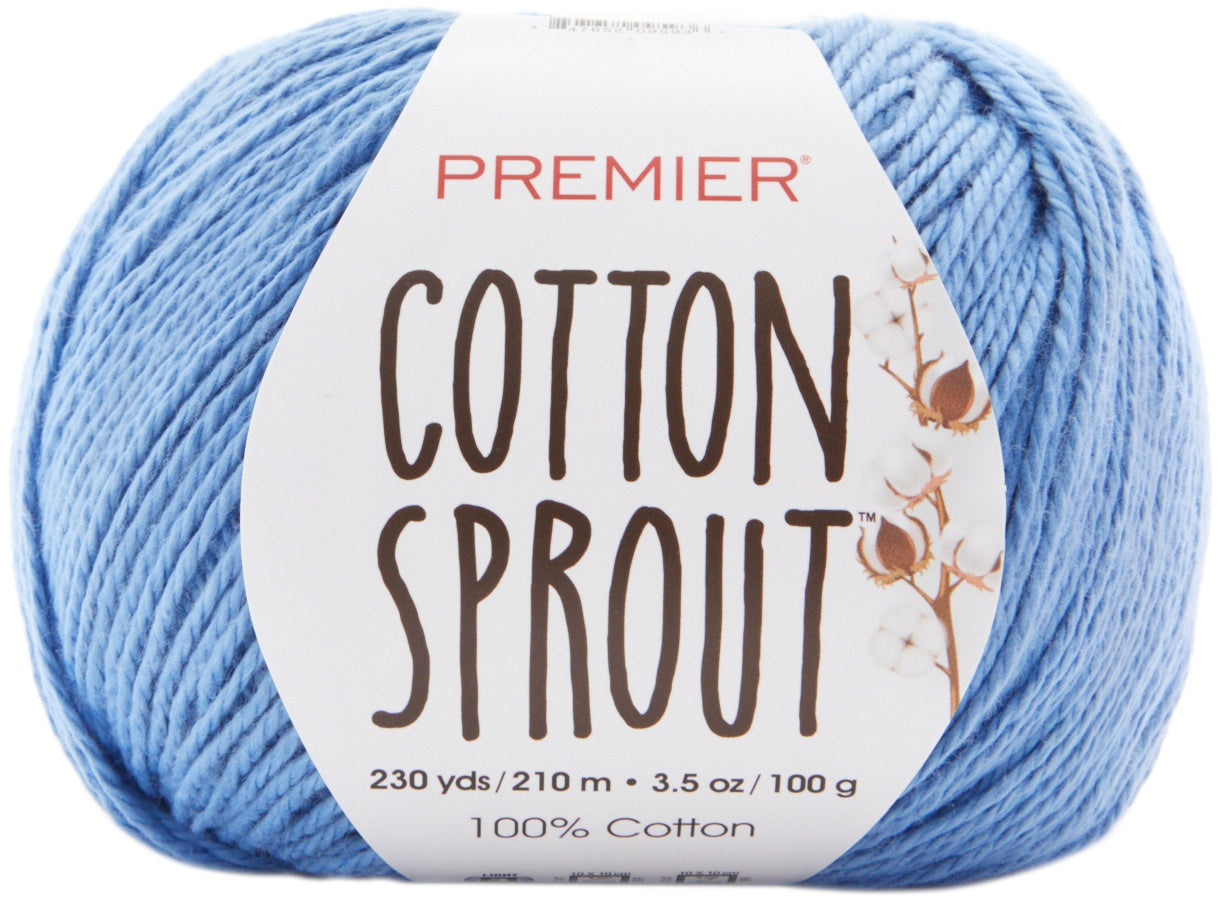 Premier Yarns Cotton Sprout Yarn Cornflower