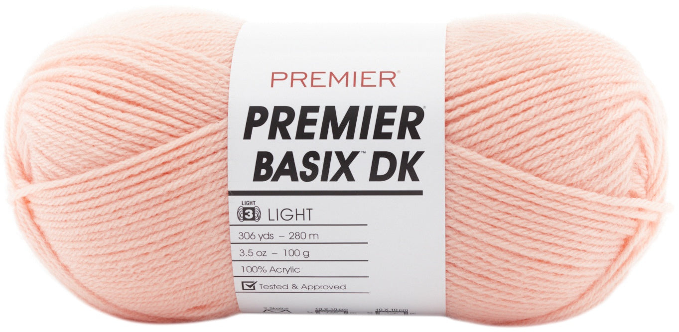 Premier Yarns Basix DK Yarn Peach