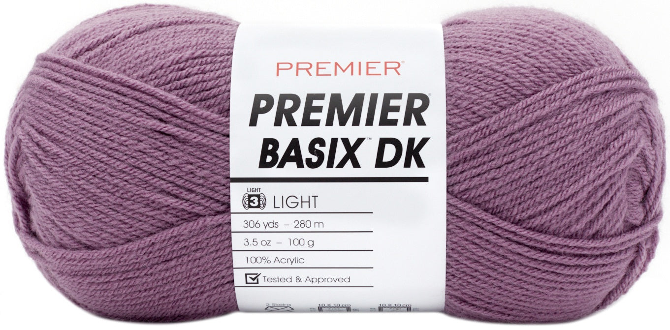 Premier Yarns Basix DK Yarn Orchid