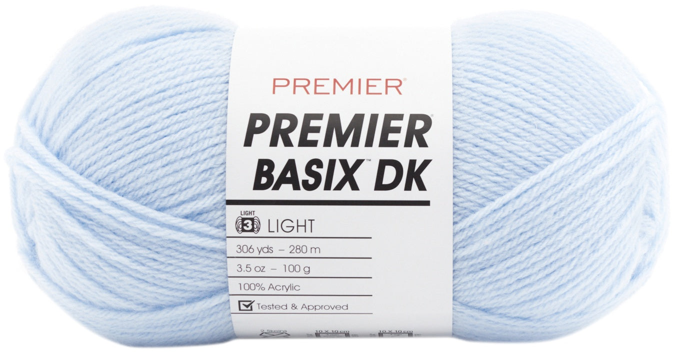 Premier Yarns Basix DK Yarn Powder Blue
