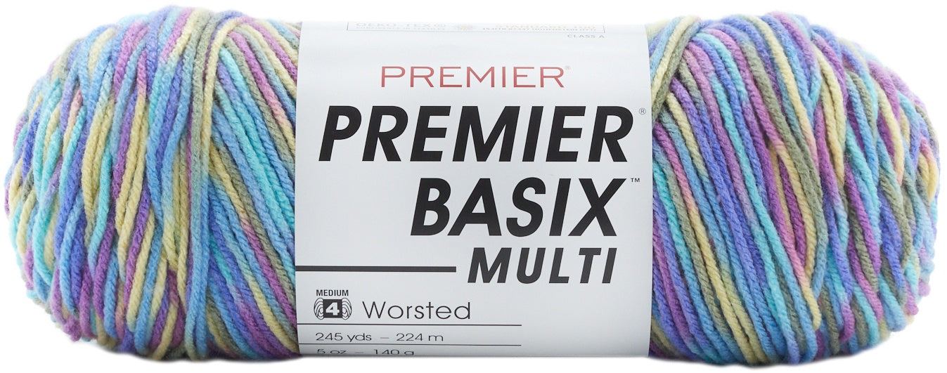 Premier Yarns Basix Yarn - Multi Impressionist Multi