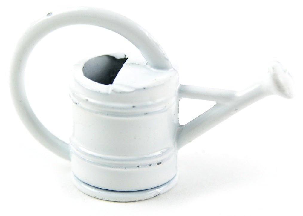 Touch Of Nature Wee Creations Miniature 1" White Watering Can