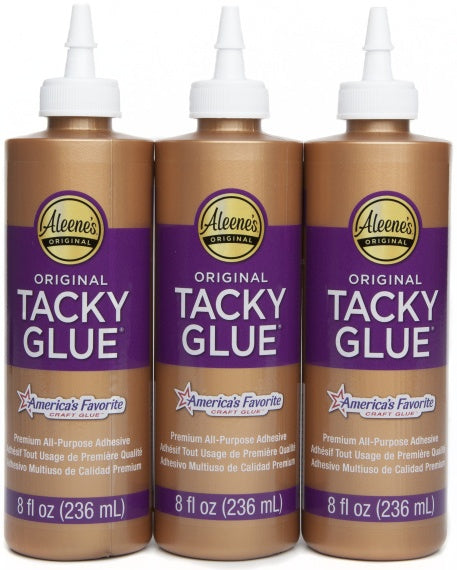 Aleene's Original Tacky Glue 8oz 3/Pkg 