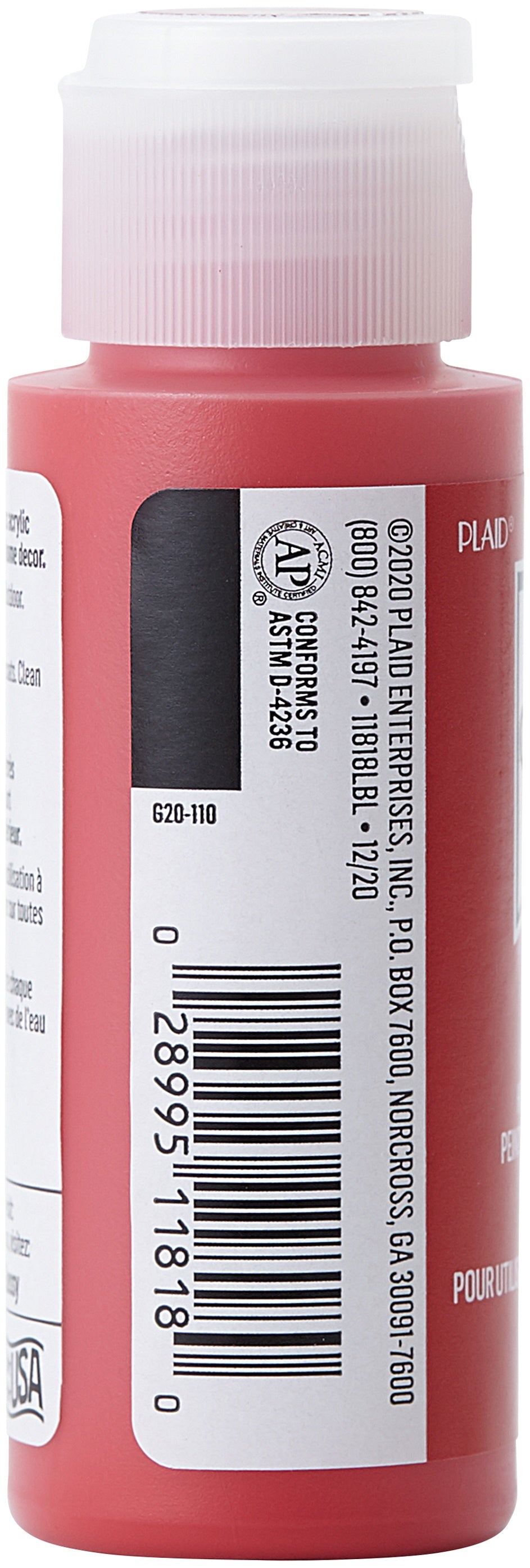 FolkArt Glossy Paint 2oz Radiant Red