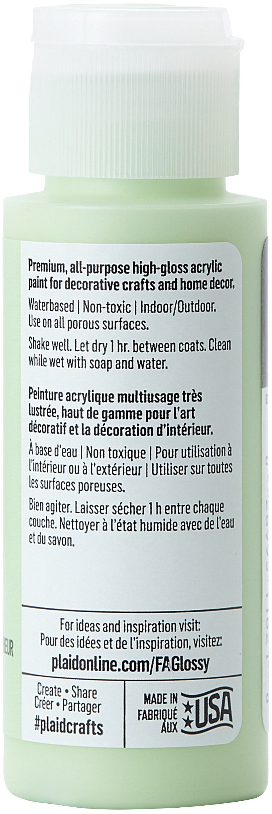 FolkArt Glossy Paint 2oz Jadeite