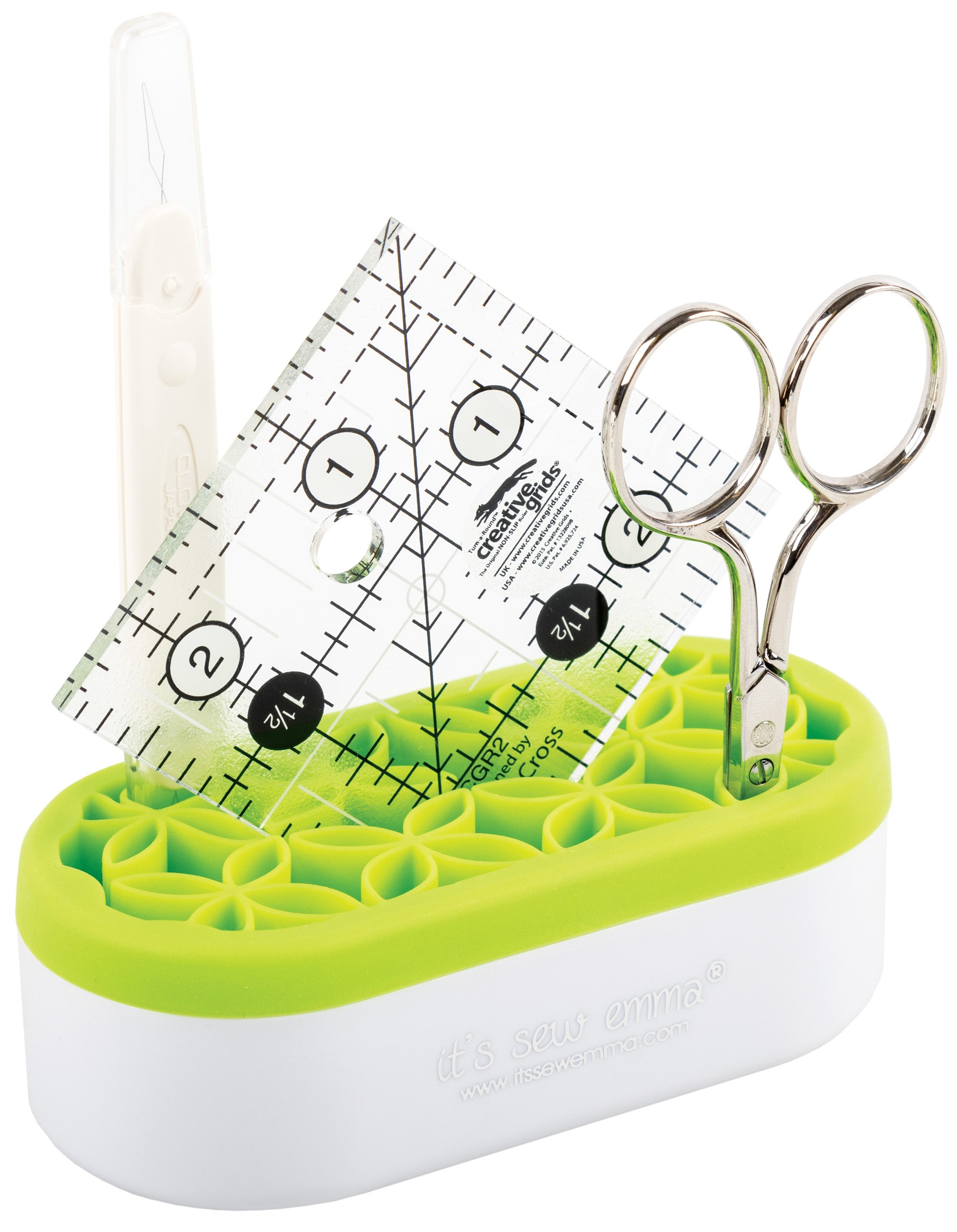 It's Sew Emma MINI OhSew! Organized Stash 'n Store Lime