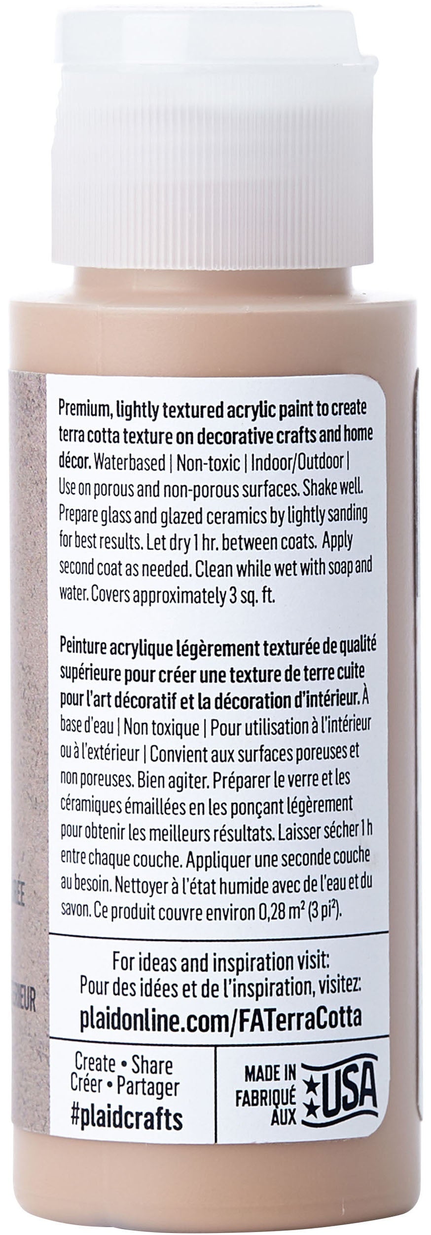 FolkArt Terra Cotta Paint 2oz Dusty Trail