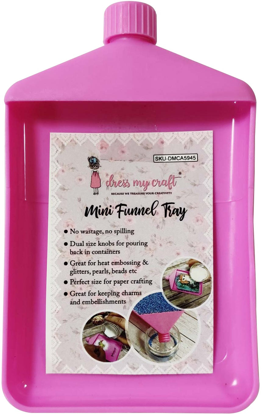 Dress My Craft Mini Funnel Tray 4.72"X2.87"