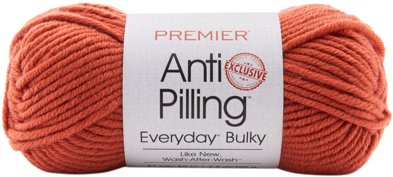 Premier Yarns Anti-Pilling Everyday Bulky Yarn Rust