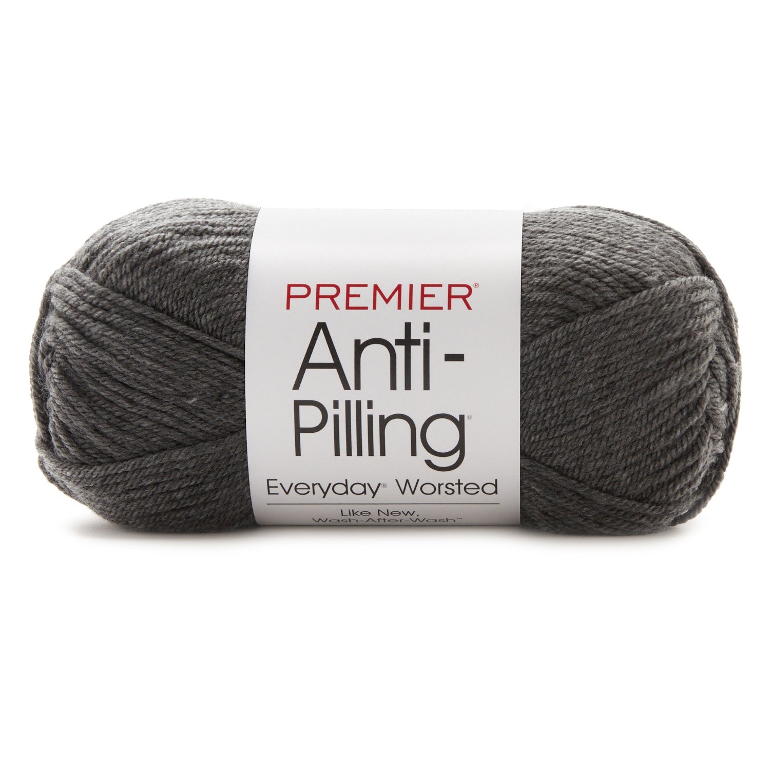 Premier Yarns Anti-Pilling Everyday Worsted Solid Yarn Charcoal