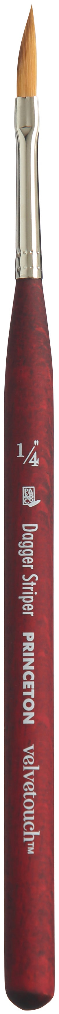 Princeton Velvetouch Mini-Dagger Striper 1/4" 